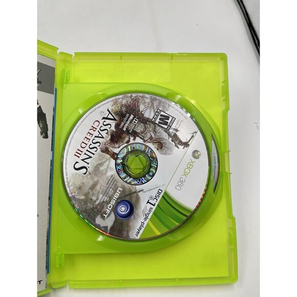 Assassin's Creed 3 Microsoft Xbox 360, 2012, Complete in Box, Tested Working - Picture 3 of 7